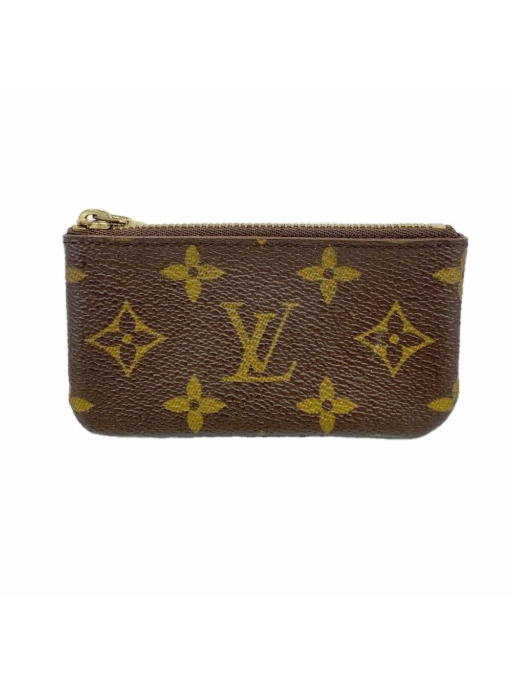 Louis Vuitton Coin Purse Monogram Pochette Cles Brown